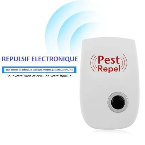 Insectifuge à Ultrasons pour Insectes et Rongeurs