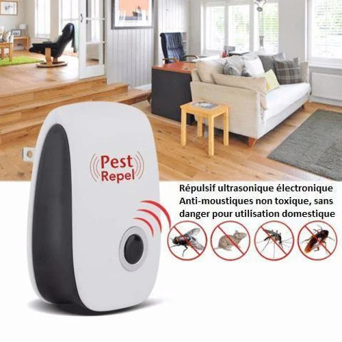Insectifuge à Ultrasons pour Insectes et Rongeurs